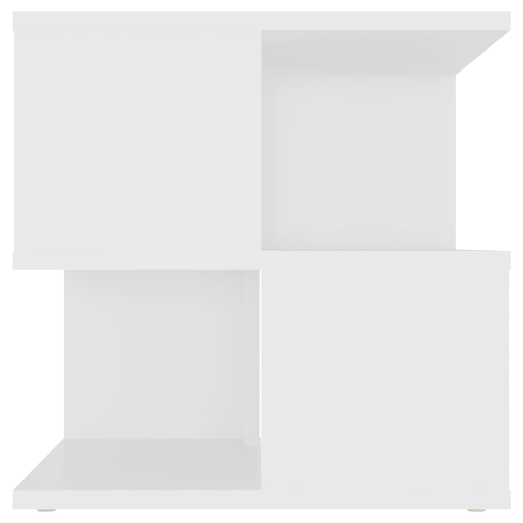 Table d'appoint Blanc 40x40x40 cm Aggloméré - XIOS