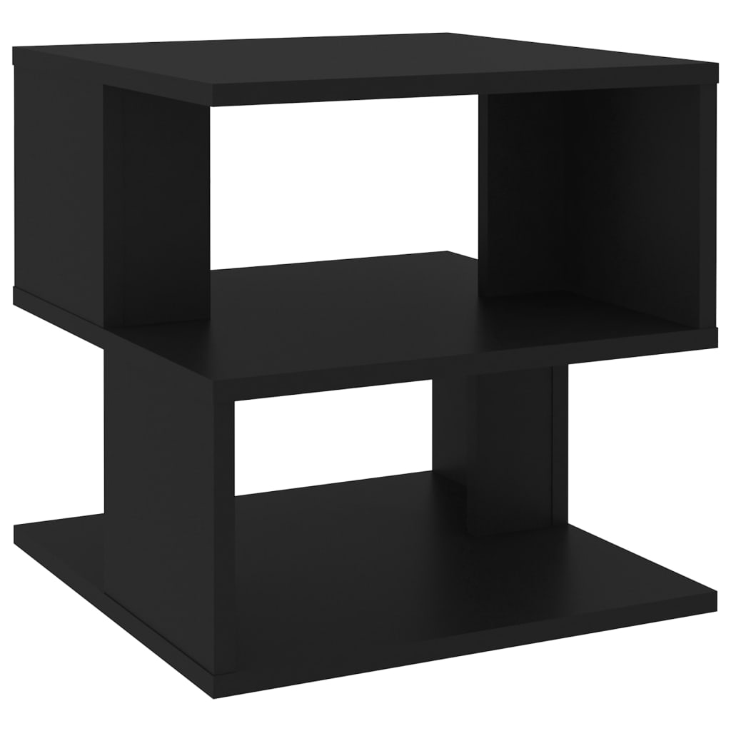 Table d'appoint Noir 40x40x40 cm Aggloméré - XIOS