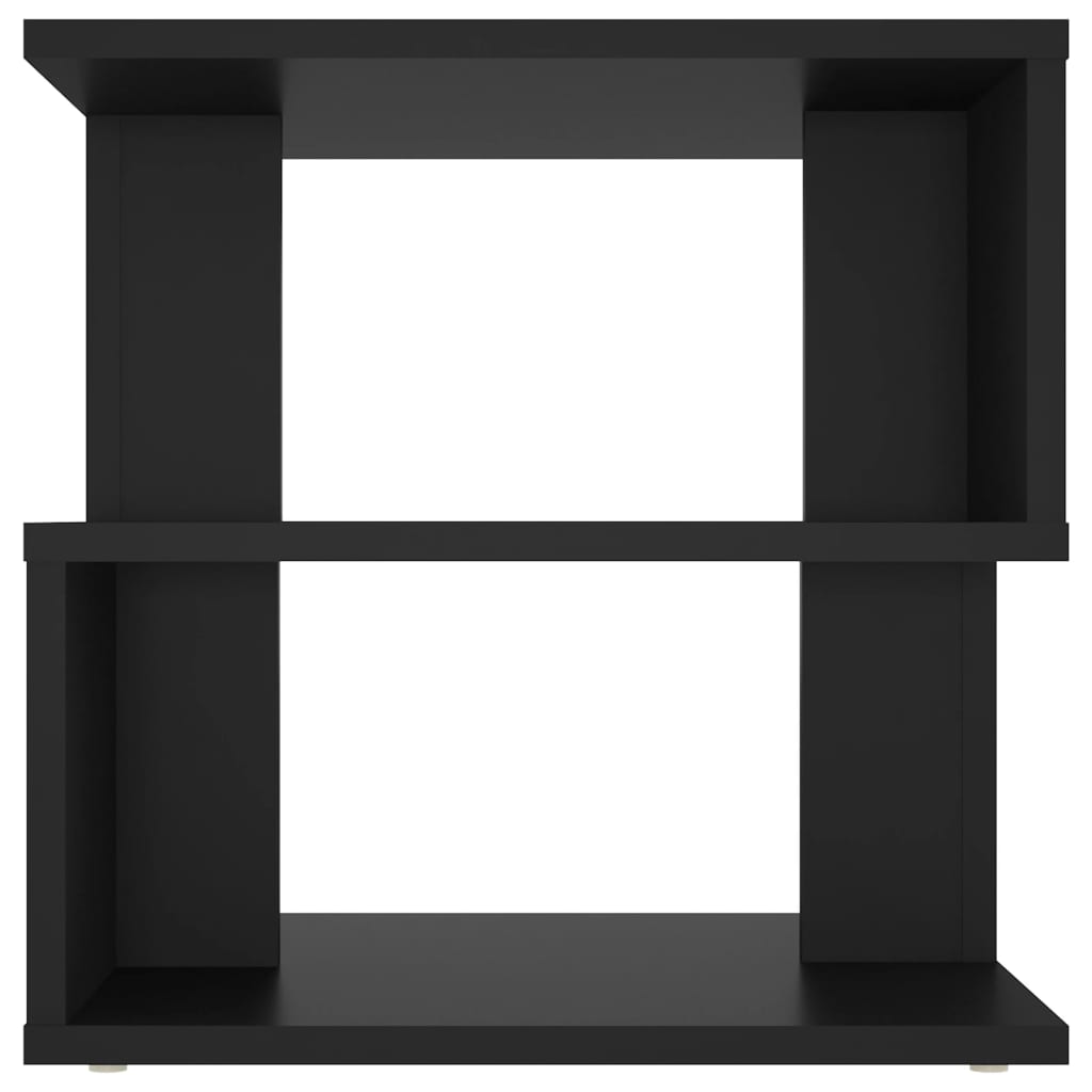 Table d'appoint Noir 40x40x40 cm Aggloméré - XIOS