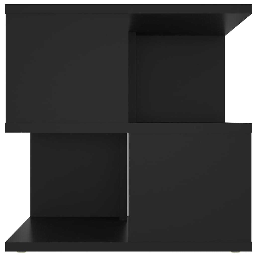 Table d'appoint Noir 40x40x40 cm Aggloméré - XIOS