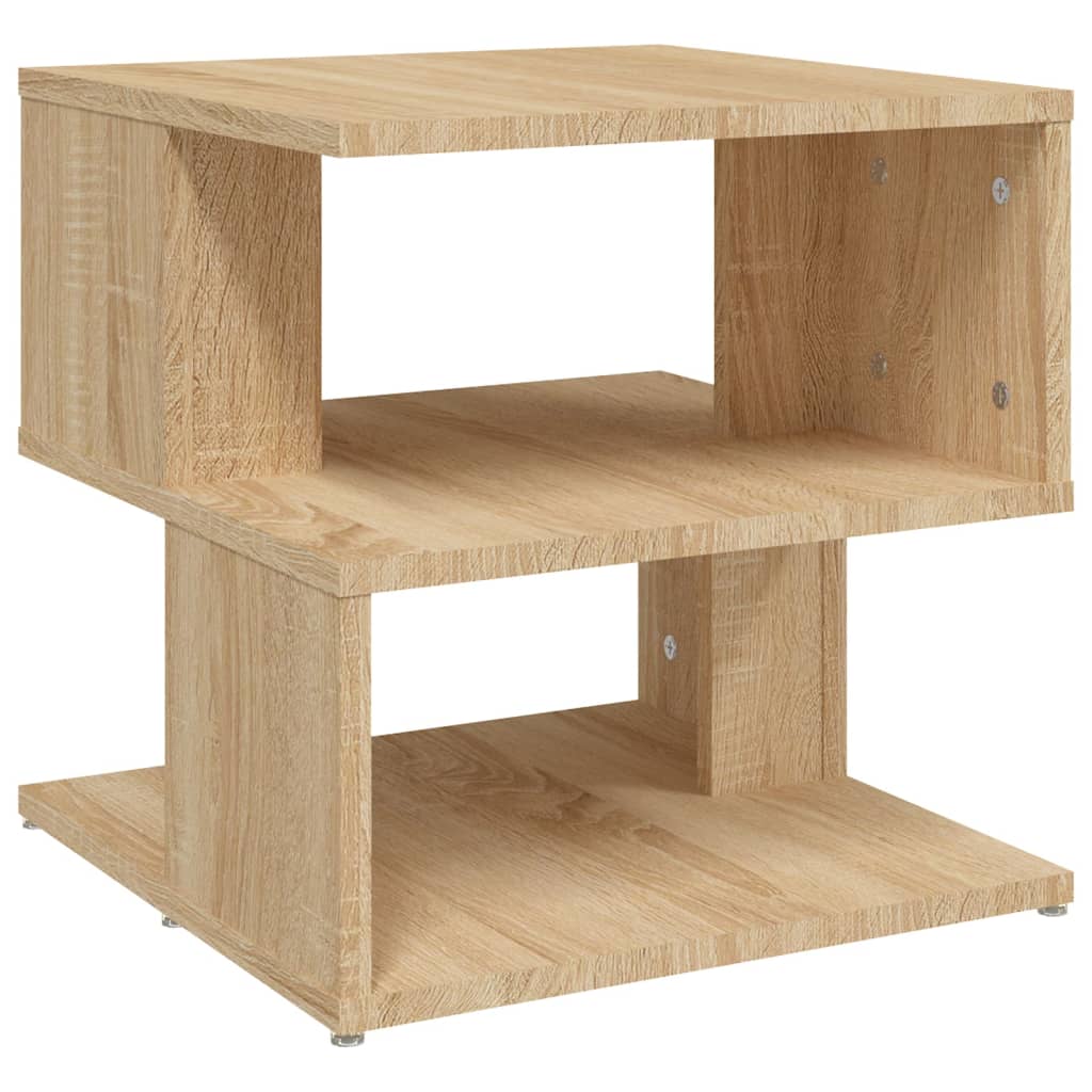 Table d'appoint Chêne sonoma 40x40x40 cm Aggloméré - XIOS