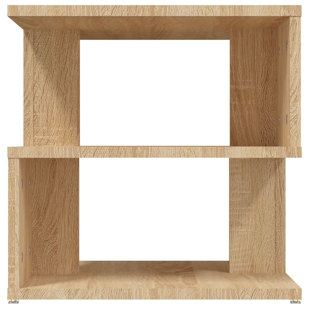 Table d'appoint Chêne sonoma 40x40x40 cm Aggloméré - XIOS