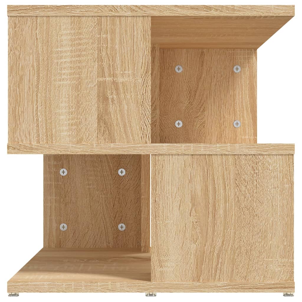 Table d'appoint Chêne sonoma 40x40x40 cm Aggloméré - XIOS