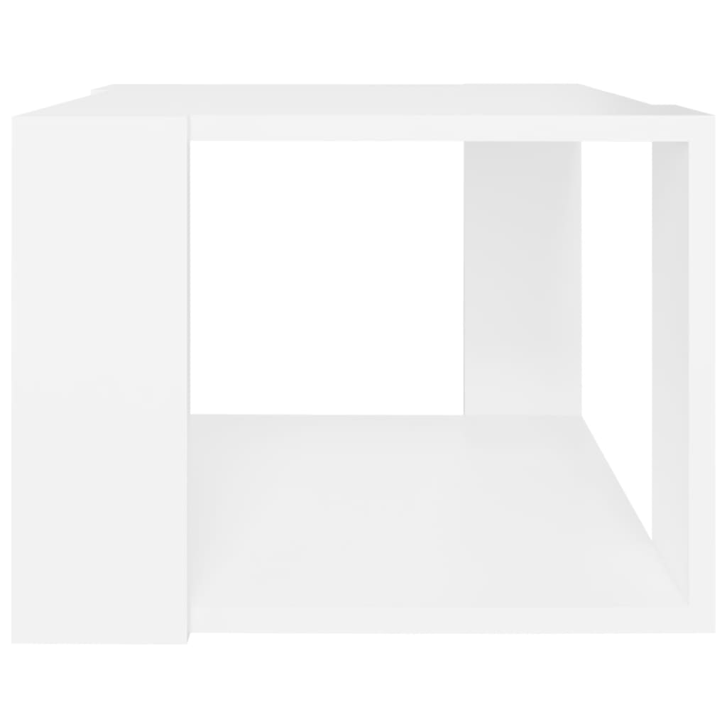 Table basse Blanc 40x40x30 cm Bois d'ingénierie - XIOS