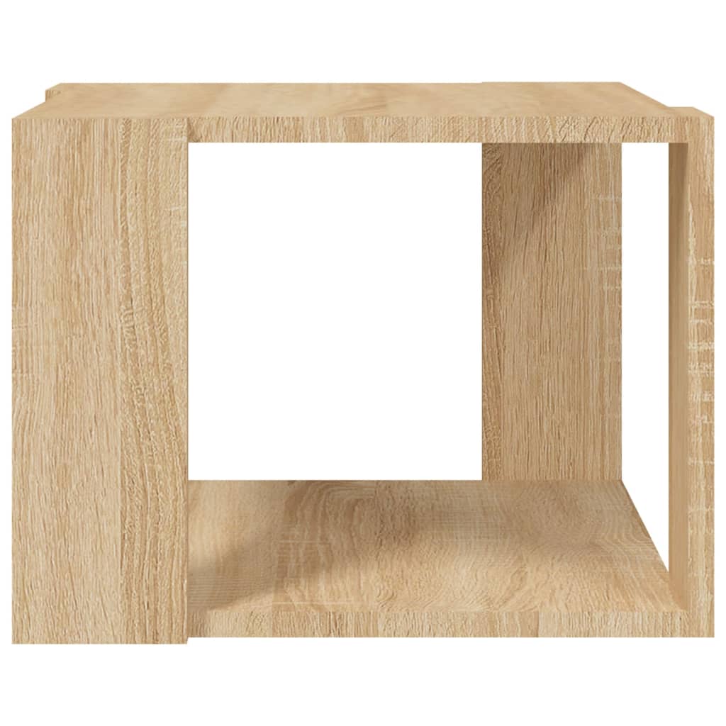 Table basse Chêne sonoma 40x40x30 cm Bois d'ingénierie - XIOS