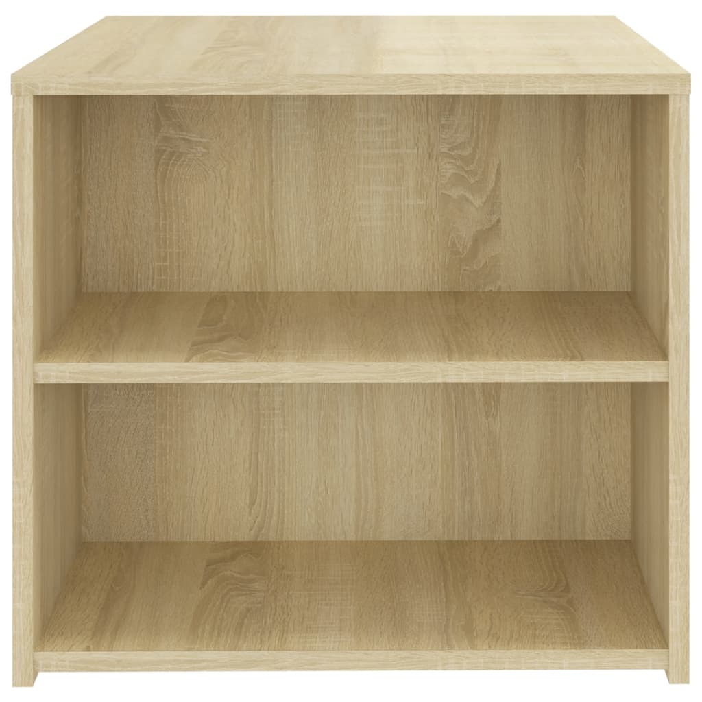Table d'appoint chêne sonoma 50x50x45 cm bois d'ingénierie - XIOS