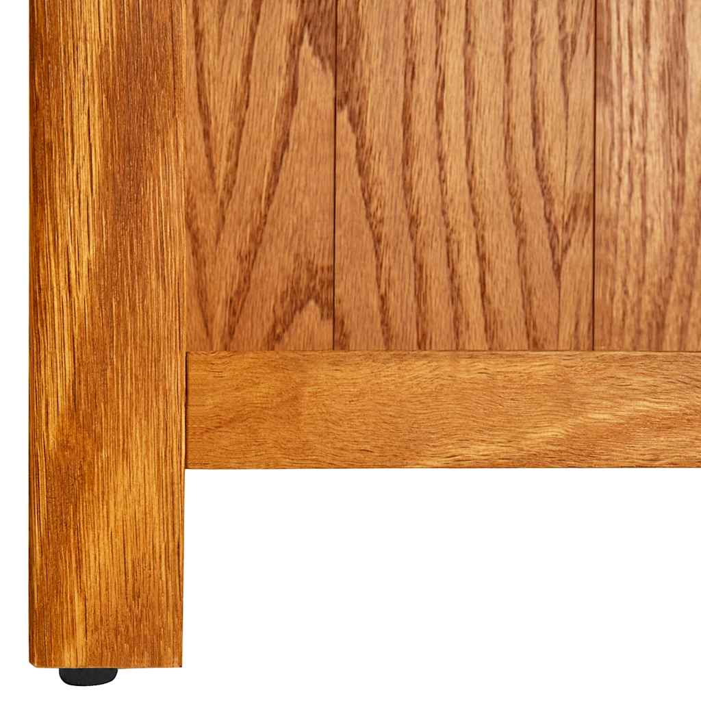 Bibliothèque à 7 niveaux 60x22x200 cm Bois de chêne massif - XIOS