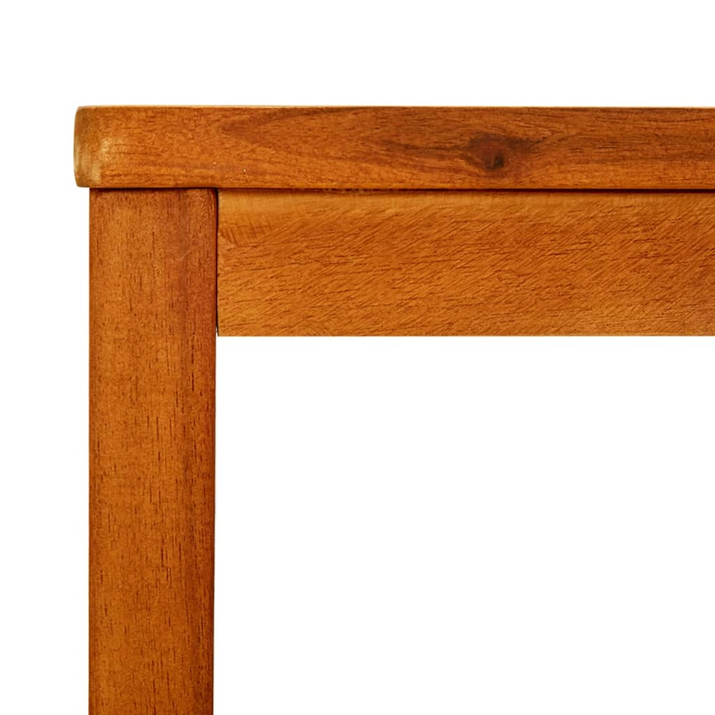 Table basse 60x60x45 cm Bois d'acacia solide - XIOS