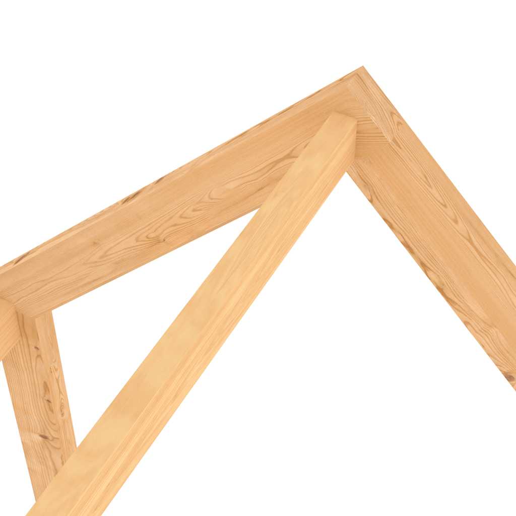 Cadre de lit pour enfant et un tiroir bois pin massif 80x160 cm - XIOS