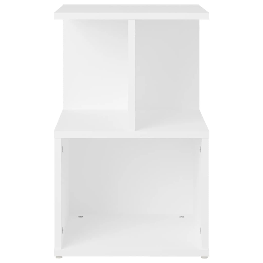 Tables de chevet 2 pcs blanc 35x35x55 cm bois d'ingénierie - XIOS