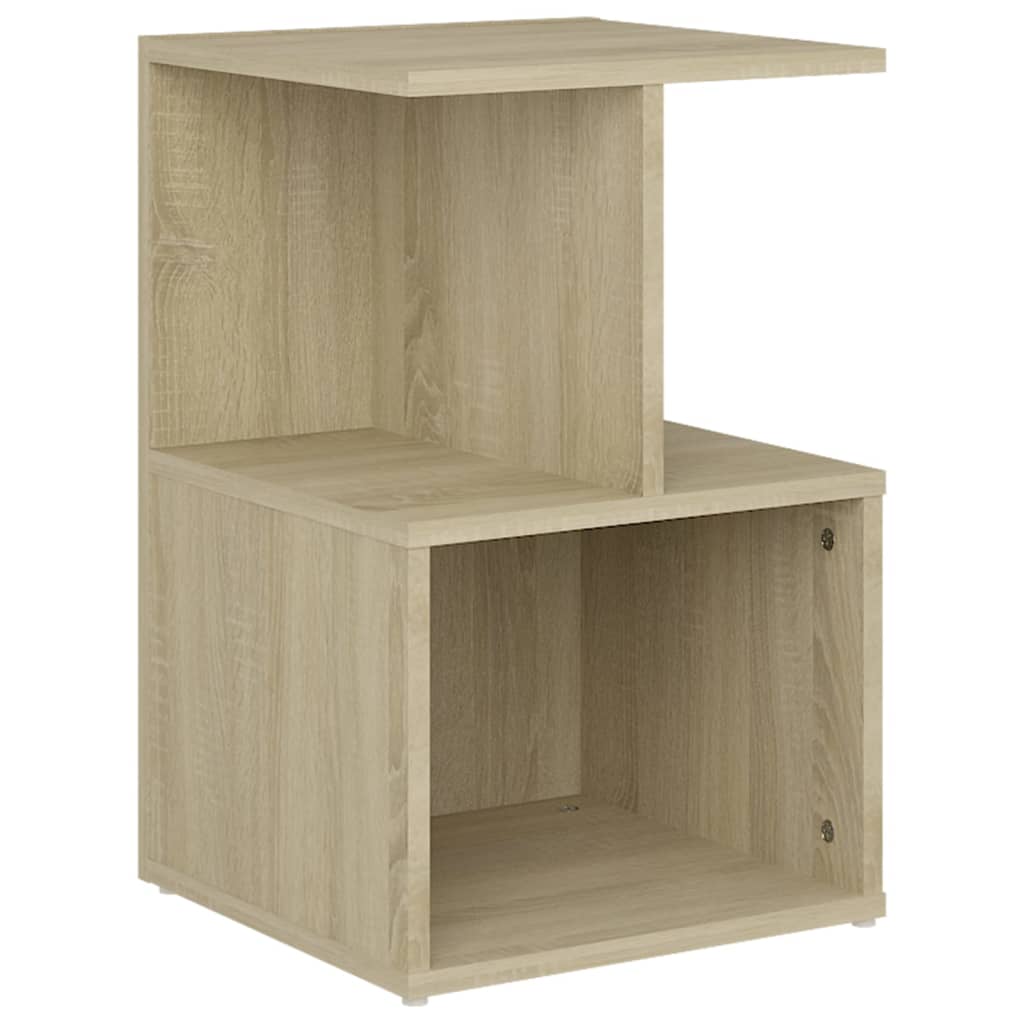 Table de chevet Chêne sonoma 35x35x55 cm Aggloméré Tables de chevet vidaXL   