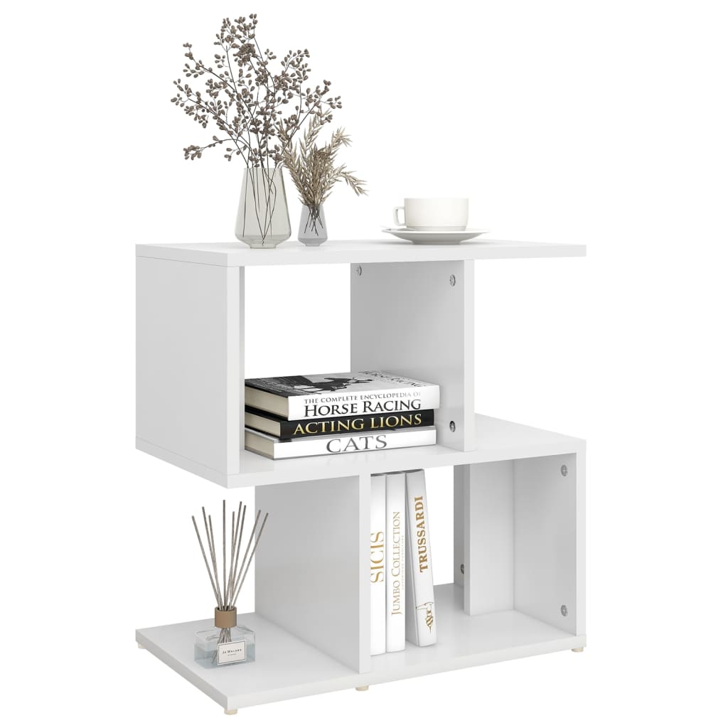 Tables de chevet 2 pcs blanc 50x30x51,5 cm bois d'ingénierie - XIOS