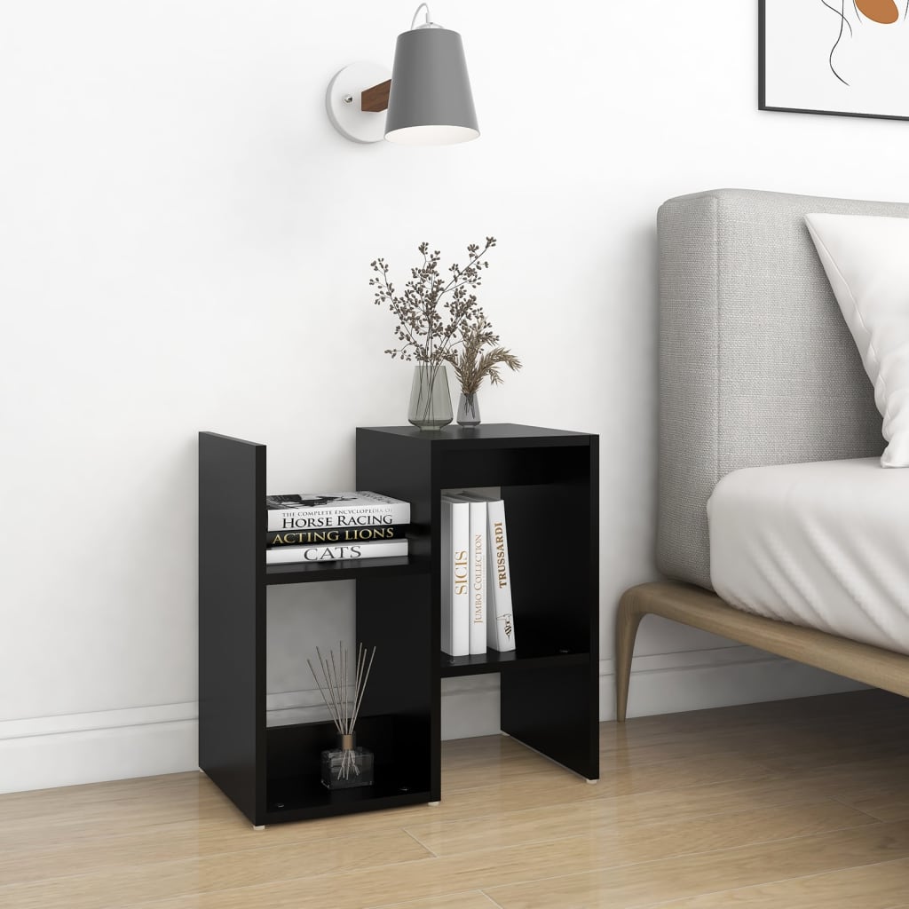 Tables de chevet 2 pcs noir 50x30x51,5 cm bois d'ingénierie - XIOS