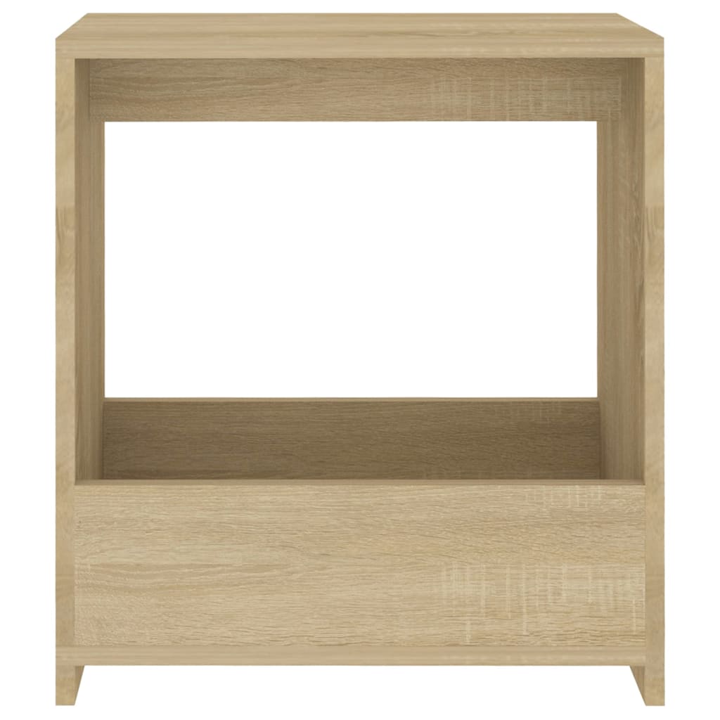Table d'appoint chêne sonoma 50x26x50 cm bois d'ingénierie - XIOS