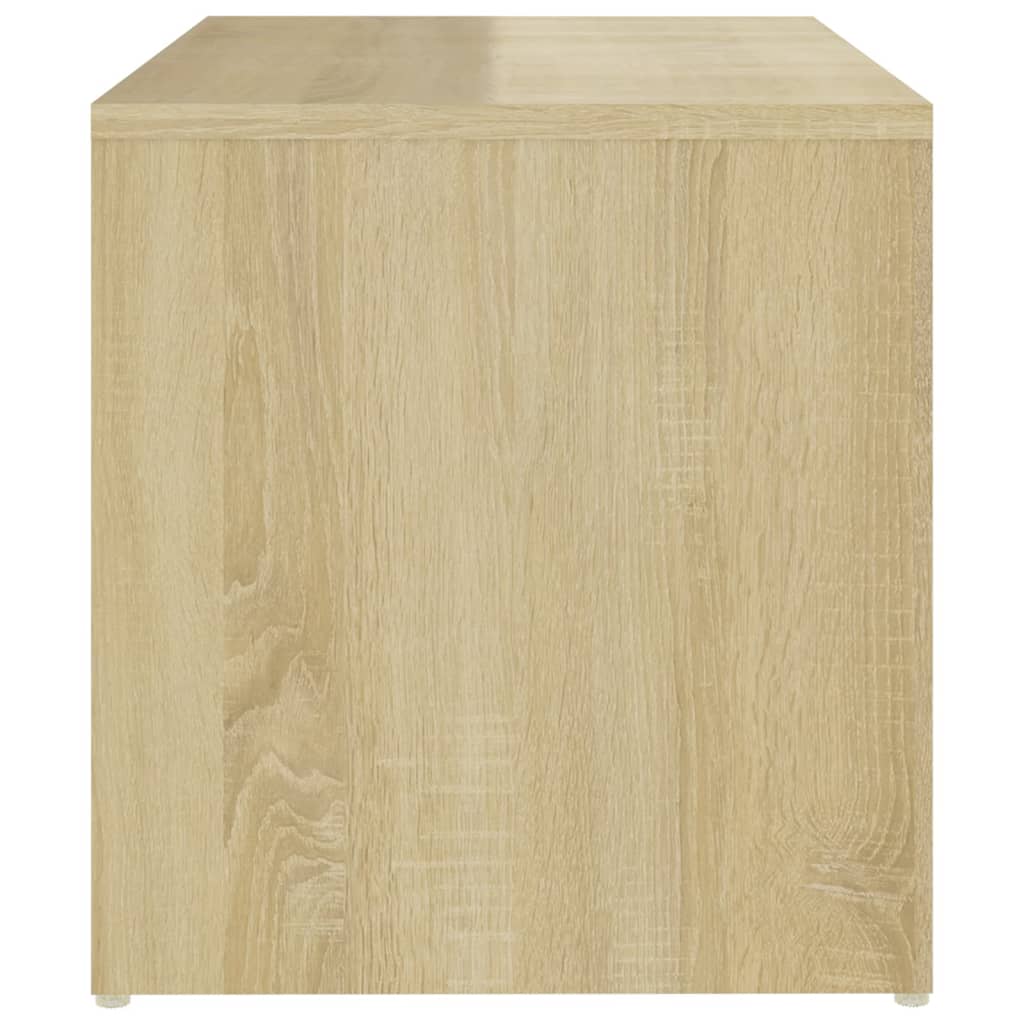 Table d'appoint chêne sonoma 59x36x38 cm bois d'ingénierie - XIOS