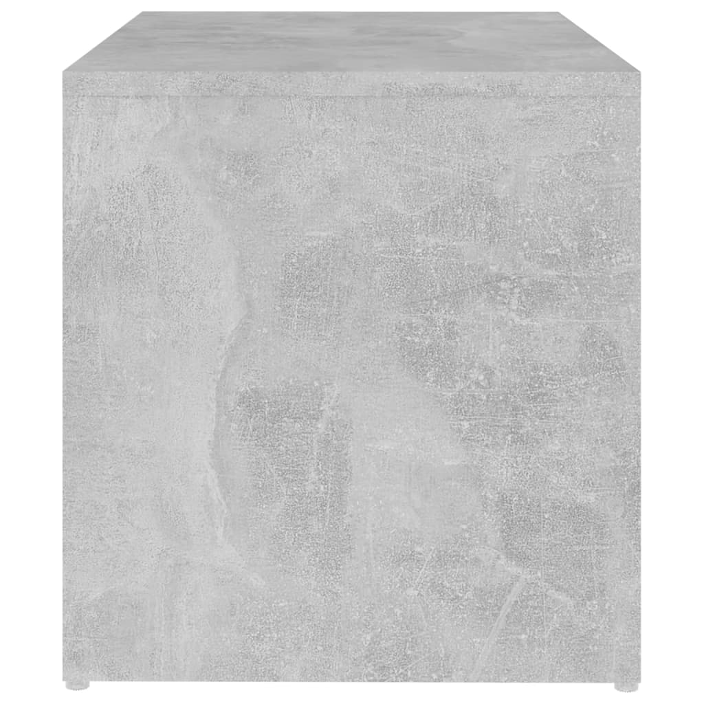Table d'appoint Gris béton 59x36x38 cm Aggloméré - XIOS