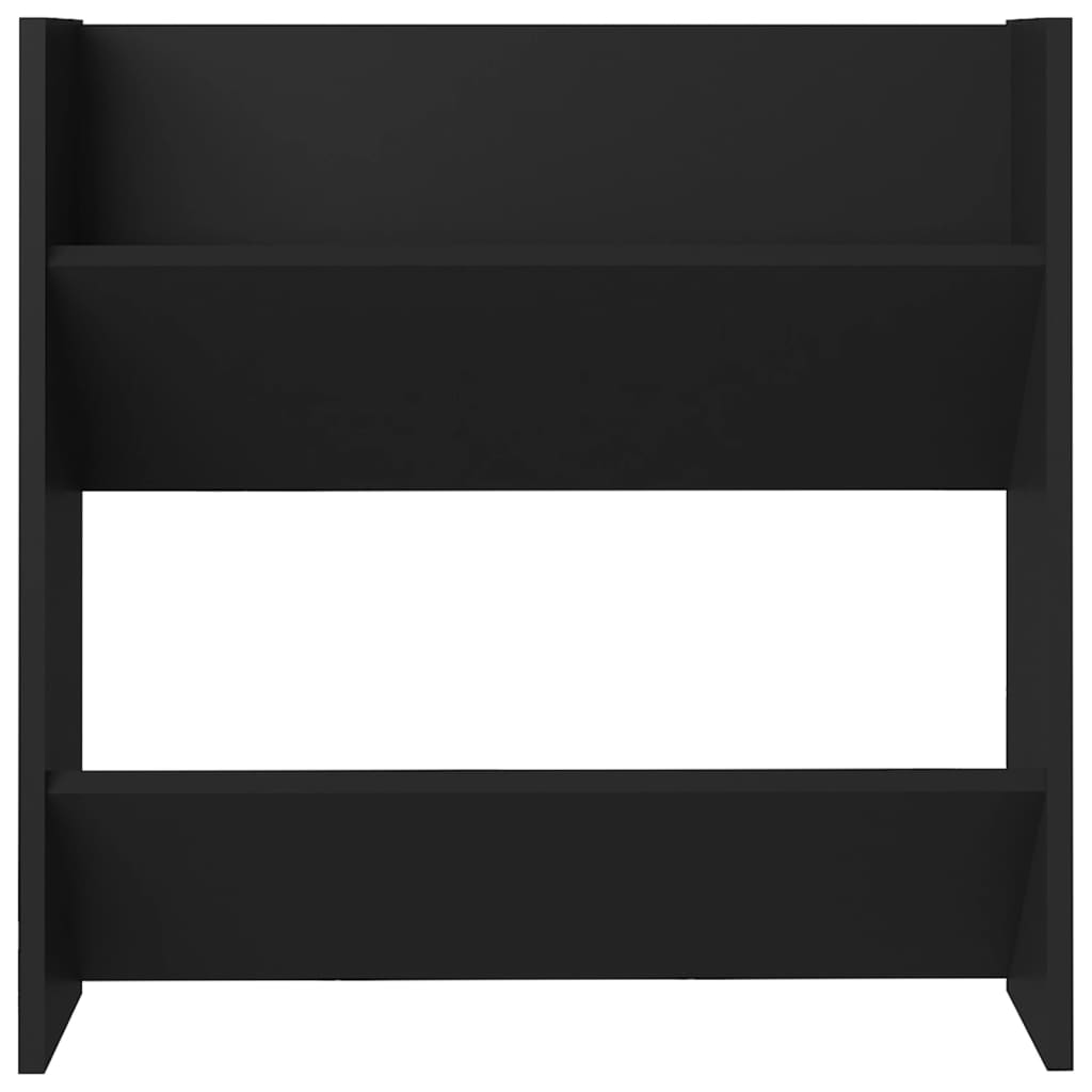 Armoires à chaussures murales 4 pcs noir bois d'ingénierie - XIOS