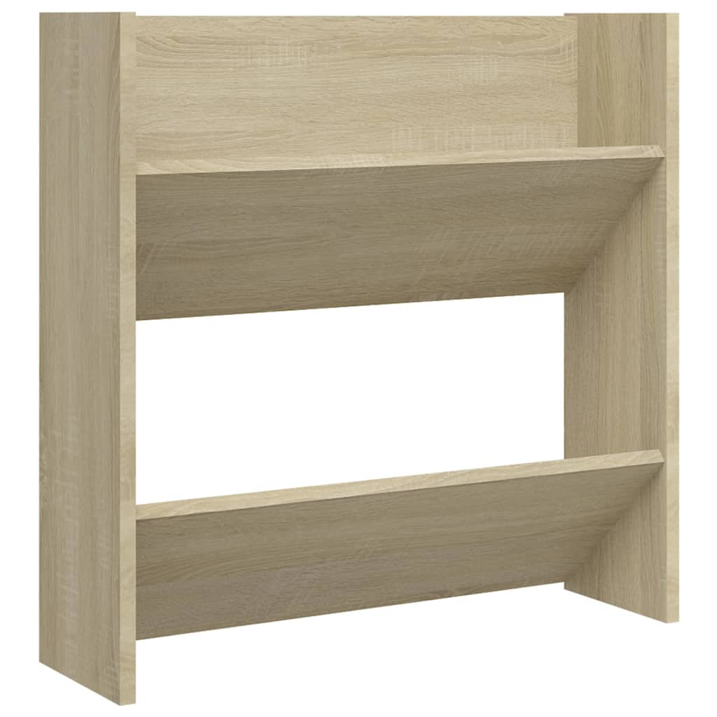 Armoire à chaussures murale Chêne Sonoma 60x18x60 cm Aggloméré - XIOS