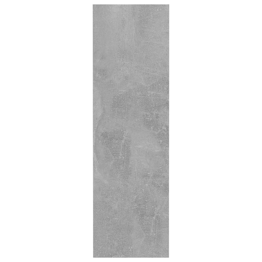 Armoire à chaussures murale Gris béton 60x18x60 cm Aggloméré - XIOS