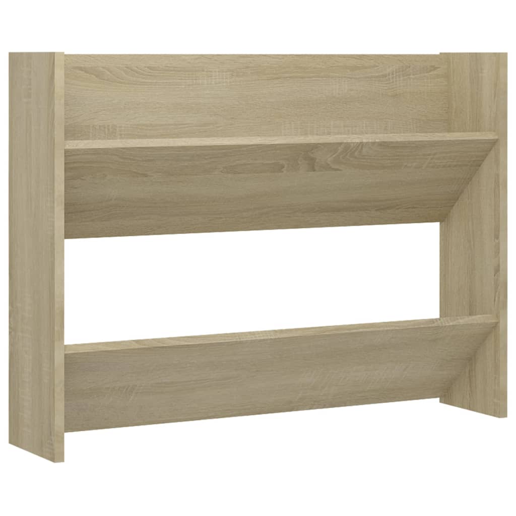 Armoire à chaussures murale Chêne Sonoma 80x18x60 cm Aggloméré - XIOS