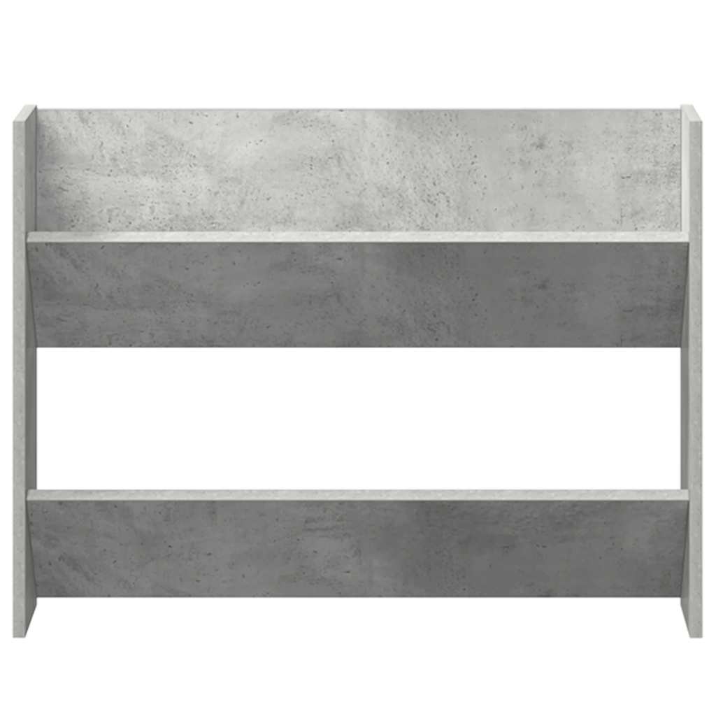 Armoires à chaussures murales 2 pcs Gris béton 80x18x60 cm - XIOS