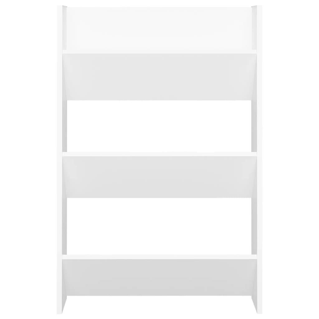 Armoire à chaussures murale Blanc 60x18x90 cm Aggloméré - XIOS
