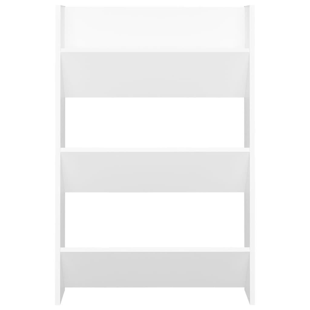 Armoires à chaussures murales 2 pcs Blanc 60x18x90 cm Aggloméré - XIOS