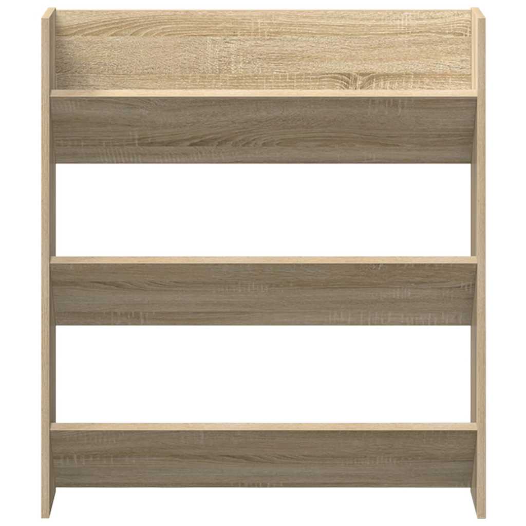 Armoire à chaussures murale chêne Sonoma bois d'ingénierie - XIOS