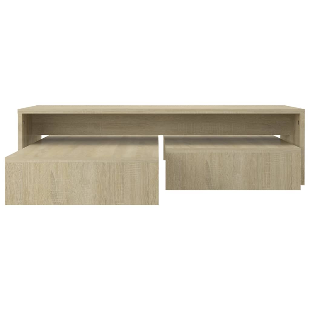 Set de tables basses gigognes chêne sonoma bois d'ingénierie - XIOS