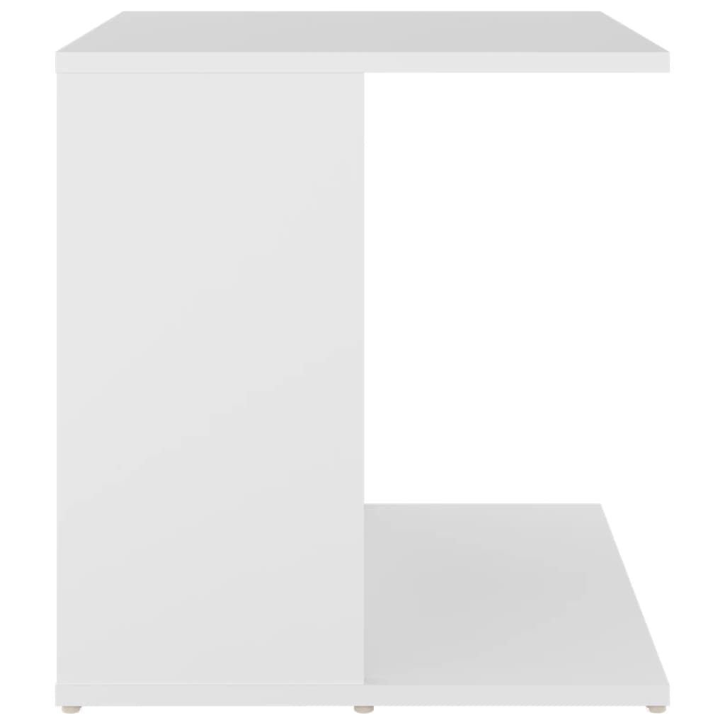 Table d'appoint blanc 45x45x48 cm bois d'ingénierie - XIOS