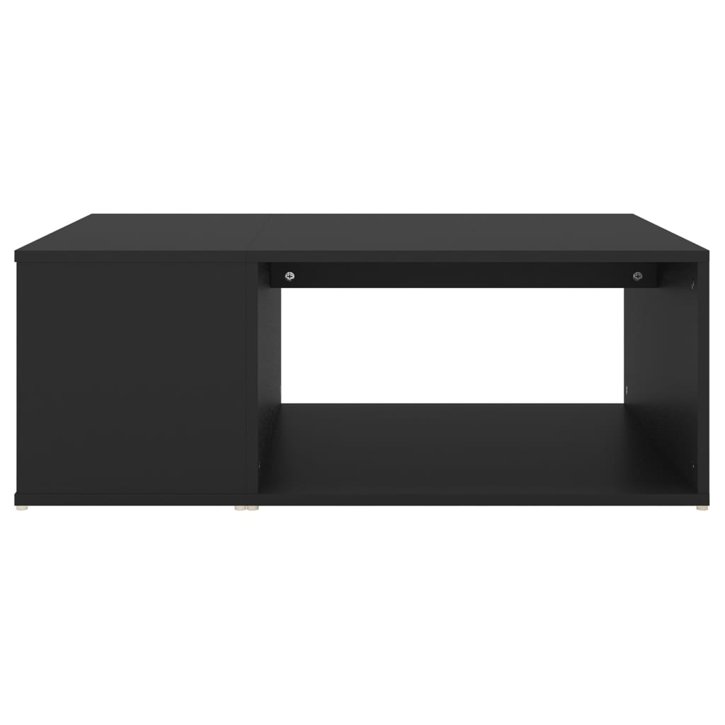 Table basse noir 90x67x33 cm bois d'ingénierie - XIOS