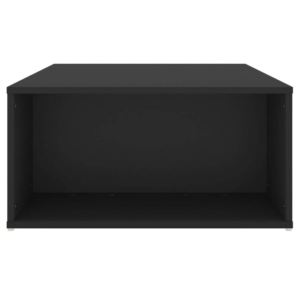 Table basse noir 90x67x33 cm bois d'ingénierie - XIOS