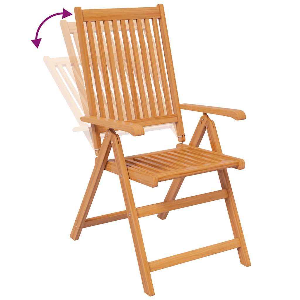 Ensemble à manger de jardin 7 pcs Bois d'acacia massif 150-200 cm - XIOS