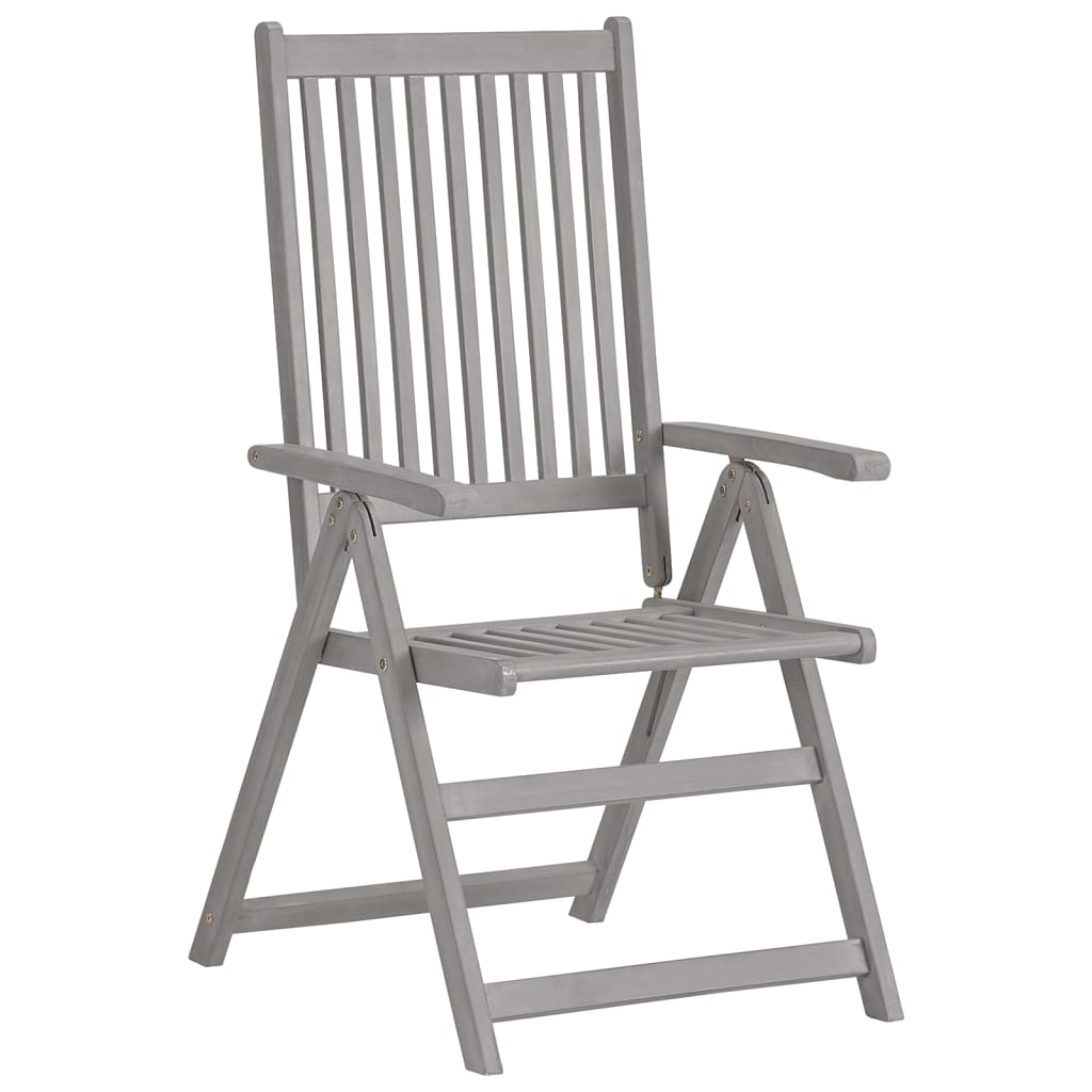 Ensemble à manger de jardin 5 pcs Bois d'acacia massif