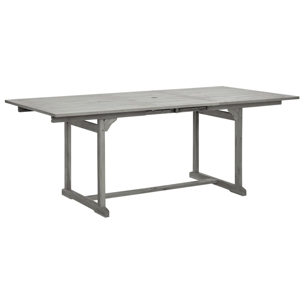 Ensemble à manger de jardin 7 pcs Bois d'acacia massif
