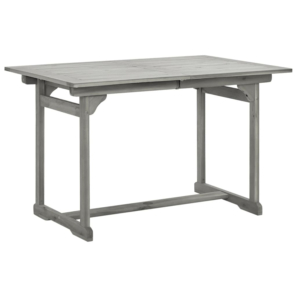 Ensemble à manger de jardin 5 pcs Bois d'acacia solide