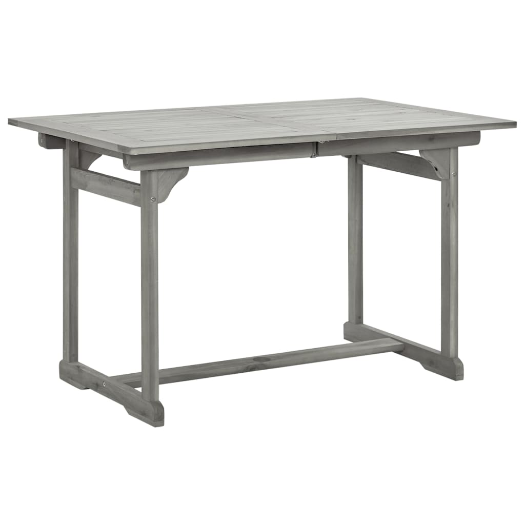 Ensemble à manger de jardin 7 pcs Bois d'acacia solide