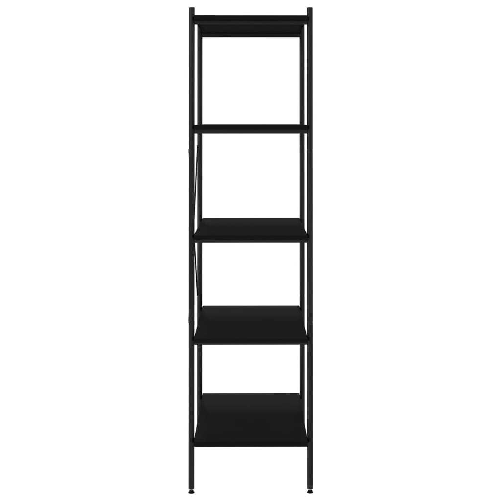 Étagère à 5 niveaux Noir 80x40x163 cm - XIOS