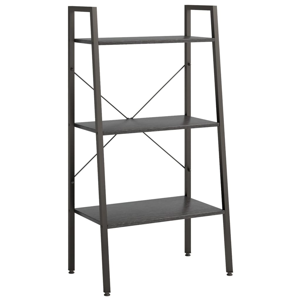 Étagère sur pied 3 niveaux Noir 56x35x108 cm - XIOS