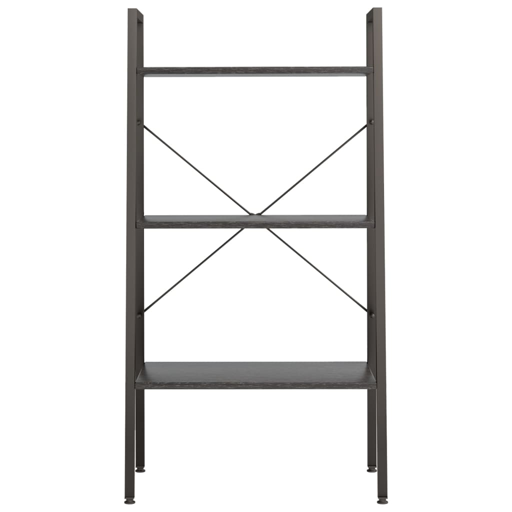 Étagère sur pied 3 niveaux Noir 56x35x108 cm - XIOS