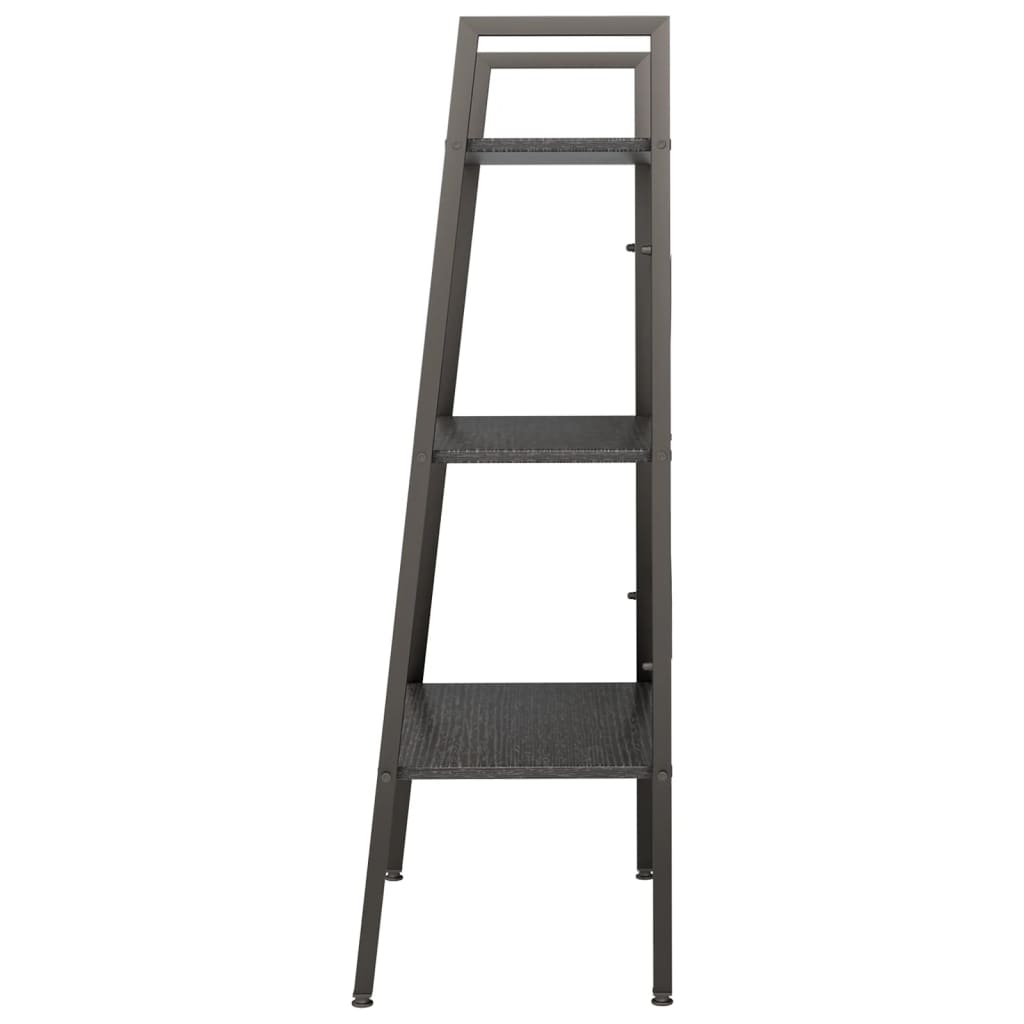Étagère sur pied 3 niveaux Noir 56x35x108 cm - XIOS