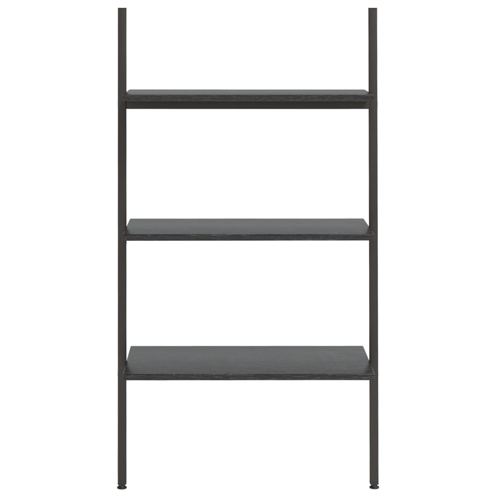 Étagère inclinée à 3 niveaux Noir 64x34x116 cm - XIOS