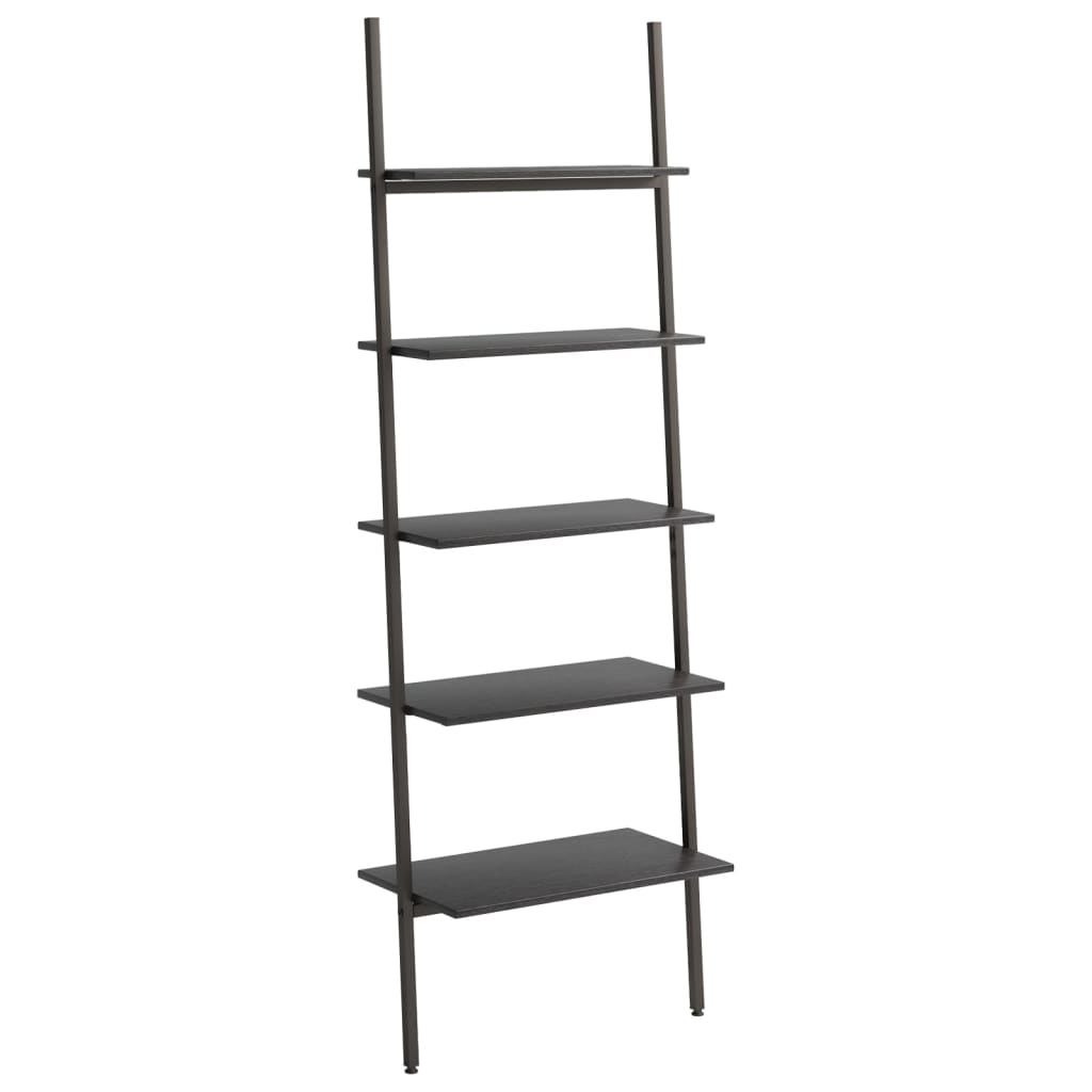 Étagère inclinée à 5 niveaux Noir 64x34x185,5 cm - XIOS