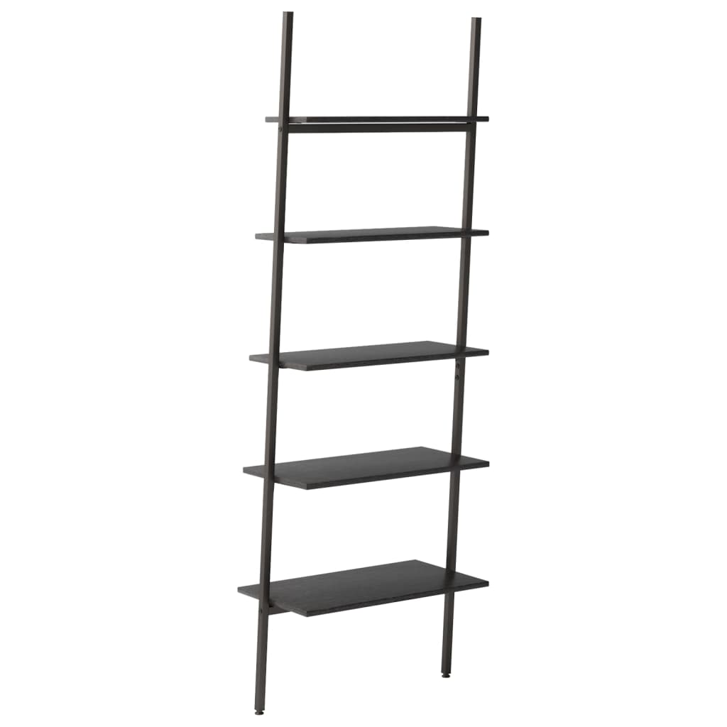 Étagère inclinée à 5 niveaux Noir 64x34x185,5 cm - XIOS