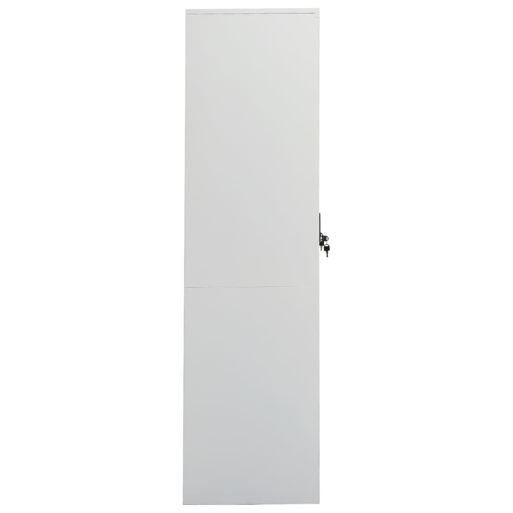Garde-robe Gris clair 80x50x180 cm Acier - XIOS