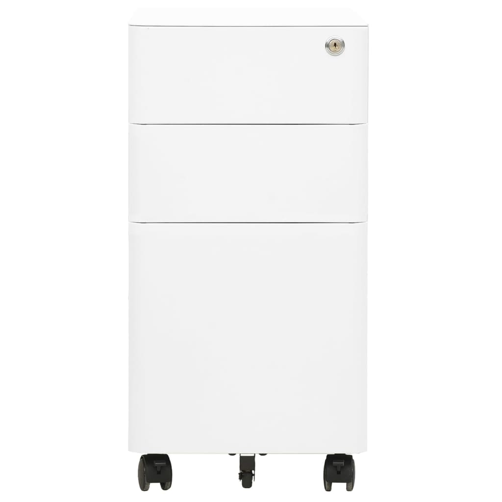 Classeur mobile Blanc 30x45x59 cm Acier - XIOS