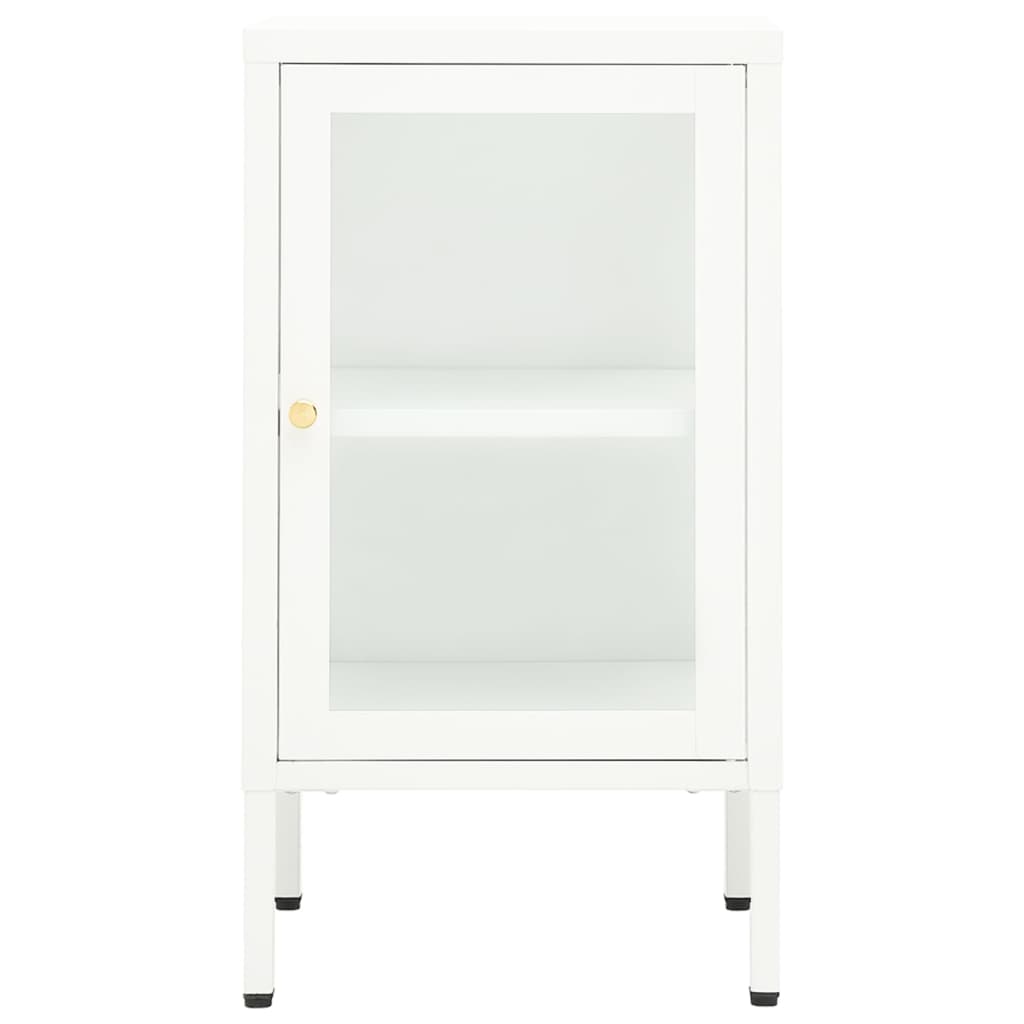 Buffet 38x35x70 cm Métal et verre - XIOS