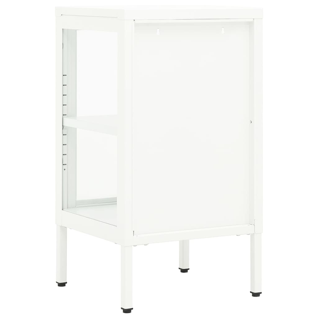 Buffet 38x35x70 cm Métal et verre - XIOS