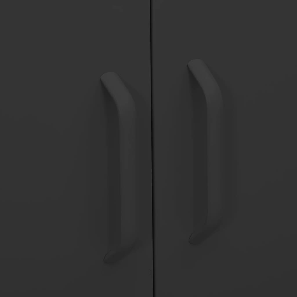 Armoire de rangement Anthracite 80x35x101,5 cm Acier