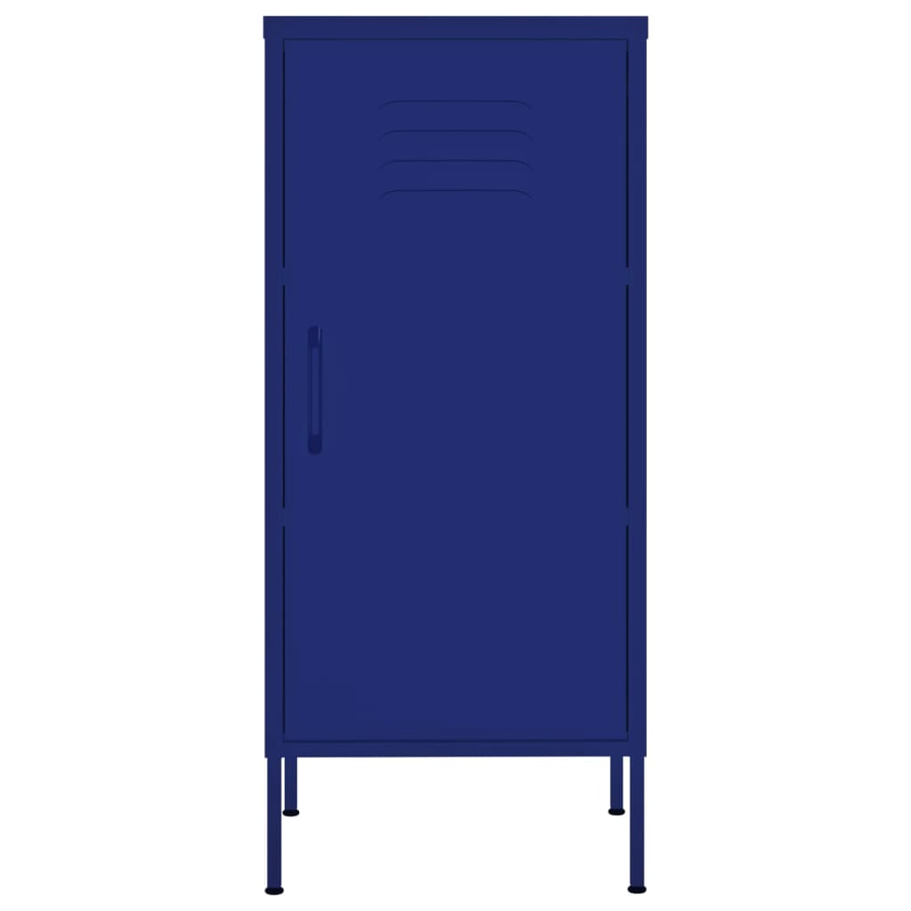 Armoire de rangement Bleu marine 42,5x35x101,5 cm Acier - XIOS